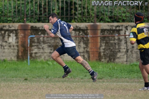 2012-10-14 Rugby Union Milano-Rugby Grande Milano 1160